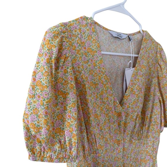 & Other Stories NEW Yellow Zora Mini Dress - Picture 3 of 6